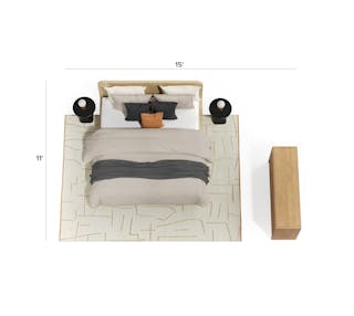 Article Interior Bedroom Japandi Floorplan