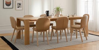 Dining He Campaign Extendable Table