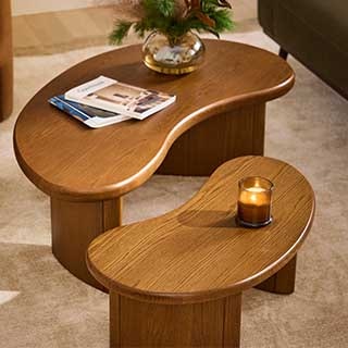 Curved Coffee Table DMP076 Neah