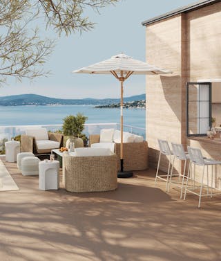 Shop Article Curated Room Idea — Amalfi Coastal Retreat