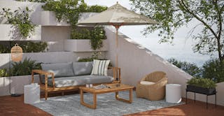 Article Curated Room — Outdoor Coastal Getaway
