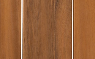 A close view of the Tuscan Brown wood swatch