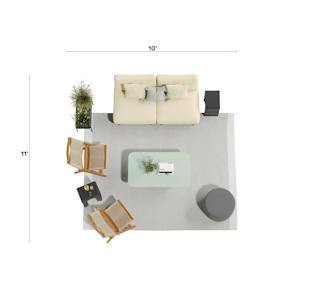 Article Interior Outdoor Lounging Floorplan