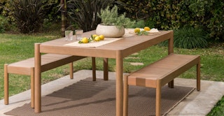 View A Relaxed Backyard Dining Area