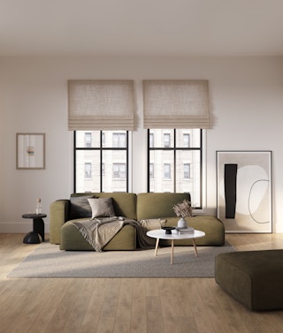 Sanna Magnet Green Left Sectional