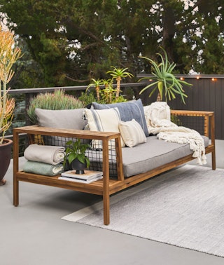 Callais Taupe Gray Sofa Outdoor 2023