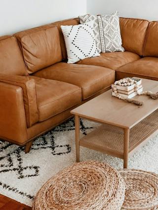 Curated Customer Photo Of Article Product Timber Charme Tan Corner Sectional